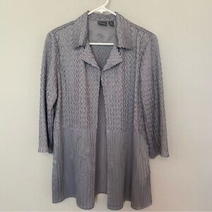 Chico’s Travelers Collection Silky Cardigan Size 1 (12-14)